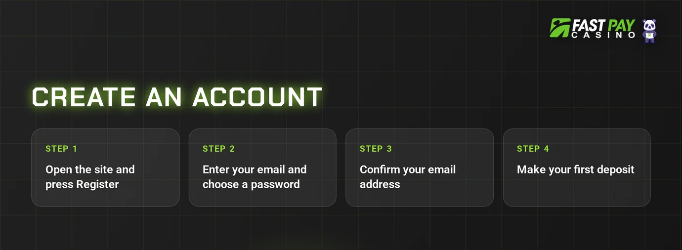Sign up and claim