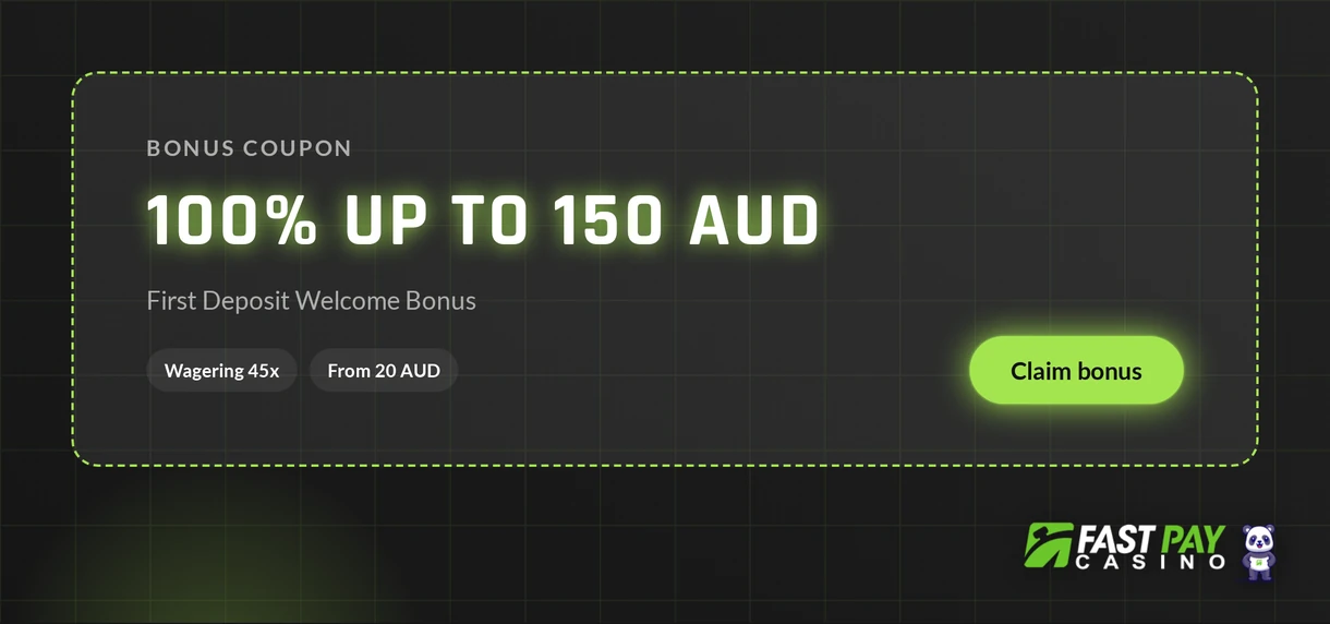 Claim the welcome offer